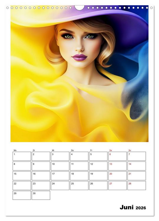 Produktbild: Hinrei&szlig;ende Portraits (Wandkalender 2026 DIN A3 hoch), CALVENDO Monatskalender