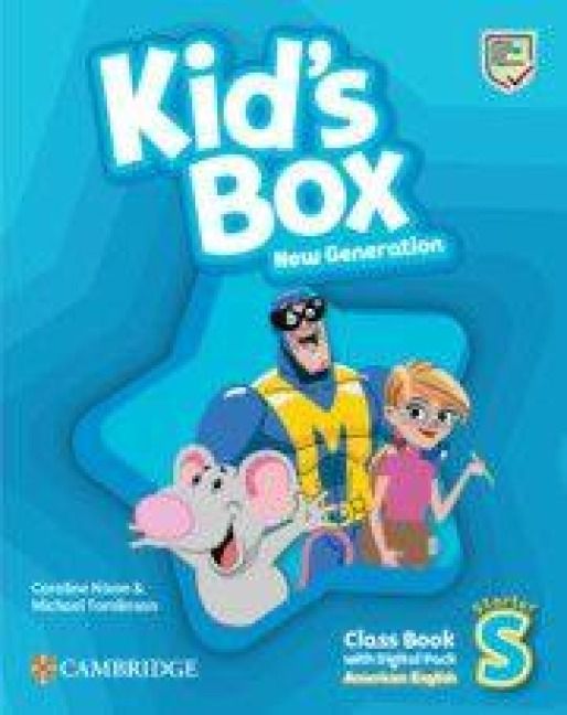 Produktbild: Kid's Box New Generation Starter Class Book with Digital Pack American English
