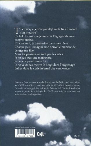 Produktbild: Pour que les vents se l&egrave;vent : une orestie