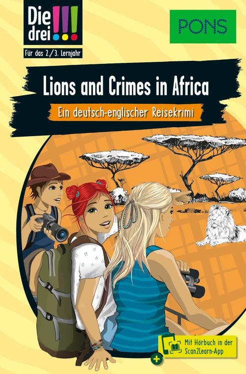 Produktbild: PONS Die Drei !!! Lions and Crimes in Africa