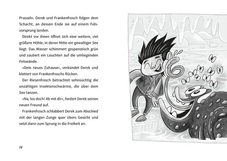 Produktbild: Die schaurigen F&auml;lle des Derek Schlotter &ndash; FRANKENfrosch lebt!
