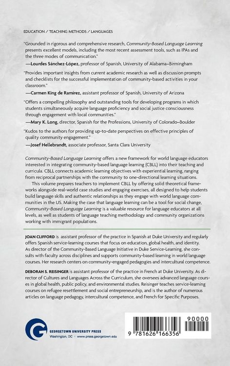 Produktbild: Community-Based Language Learning