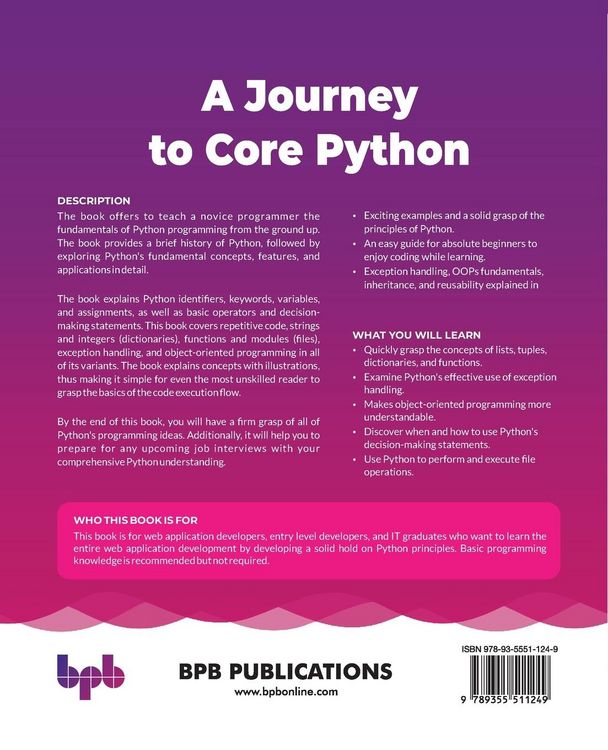 Produktbild: A Journey to Core Python
