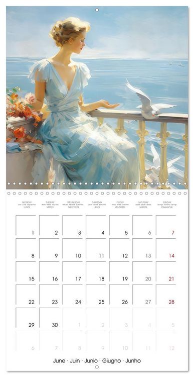 Produktbild: Delicate emotions (Wall Calendar 2026 12 &times; 12 Inch) CALVENDO 12 Month Wall Calendar