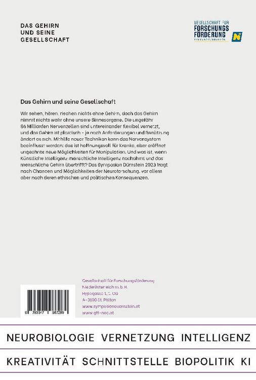 Produktbild: Das Gehirn und seine Gesellschaft
