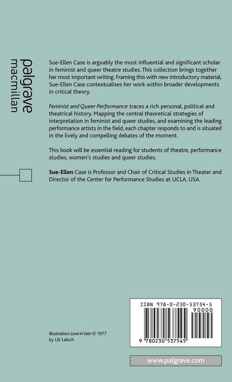 Produktbild: Feminist and Queer Performance