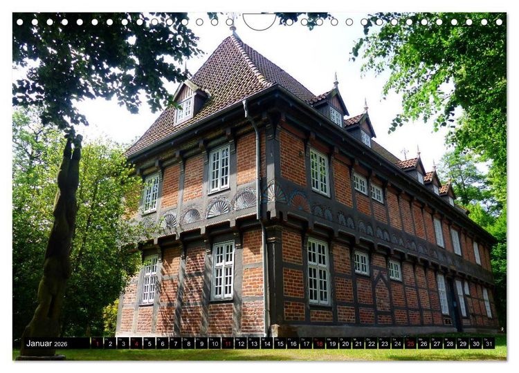 Produktbild: Osterholz-Scharmbeck im Teufelsmoor (Wandkalender 2026 DIN A4 quer), CALVENDO Monatskalender