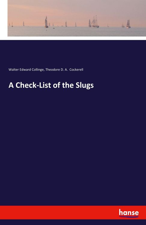 Produktbild: A Check-List of the Slugs