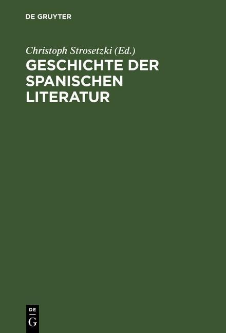 Produktbild: Geschichte der spanischen Literatur