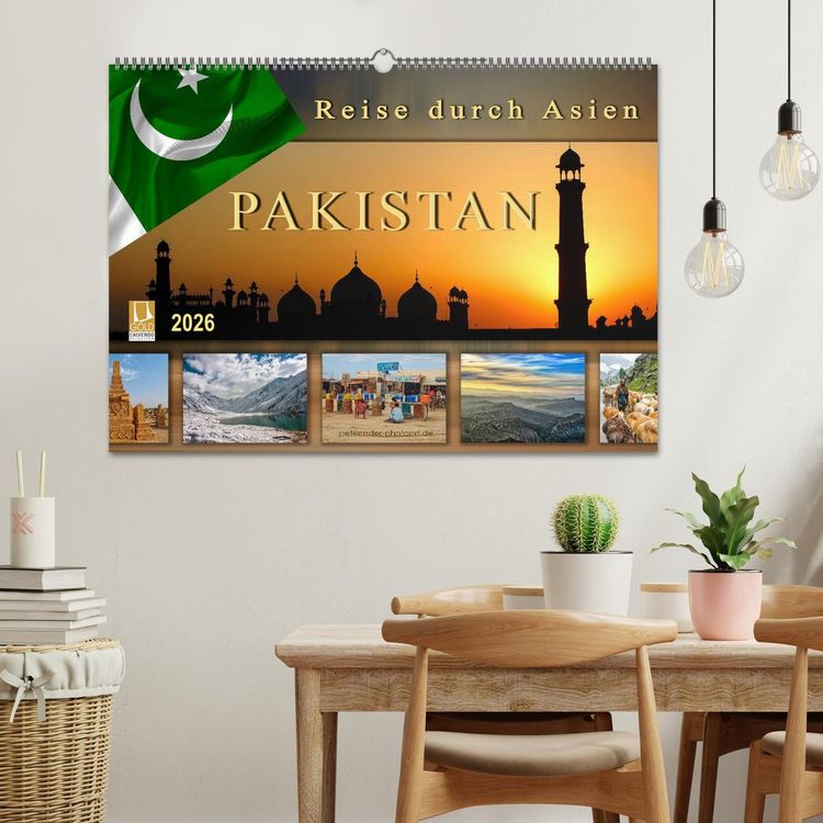 Produktbild: Reise durch Asien - Pakistan (Wandkalender 2026 DIN A2 quer), CALVENDO Monatskalender