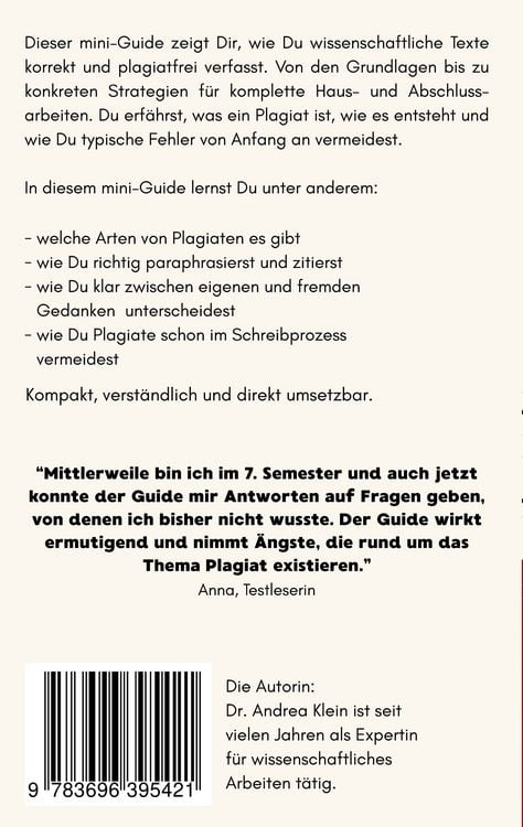 Produktbild: Einfach plagiatfrei
