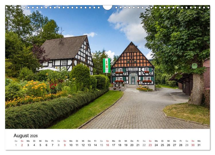 Produktbild: SAUERLAND &ndash; Besondere Orte (Wandkalender 2026 DIN A3 quer), CALVENDO Monatskalender