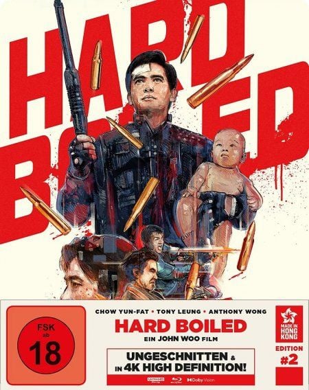 Produktbild: Hard-Boiled - Steelbook (4K-UHD+2 Blu-rays)