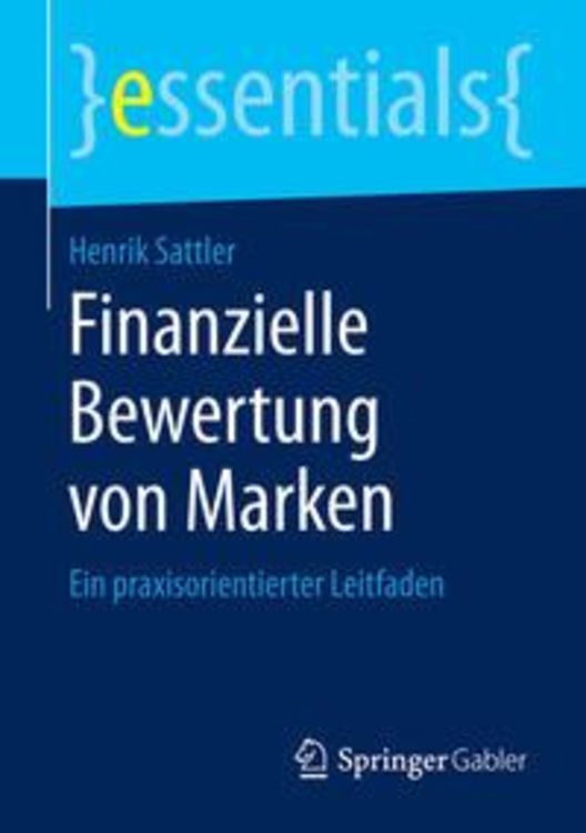 Produktbild: Finanzielle Bewertung von Marken