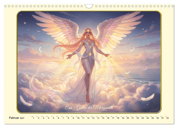 Produktbild: Griechische Gottheiten des Guten (Wandkalender 2027 DIN A3 quer), CALVENDO Monatskalender