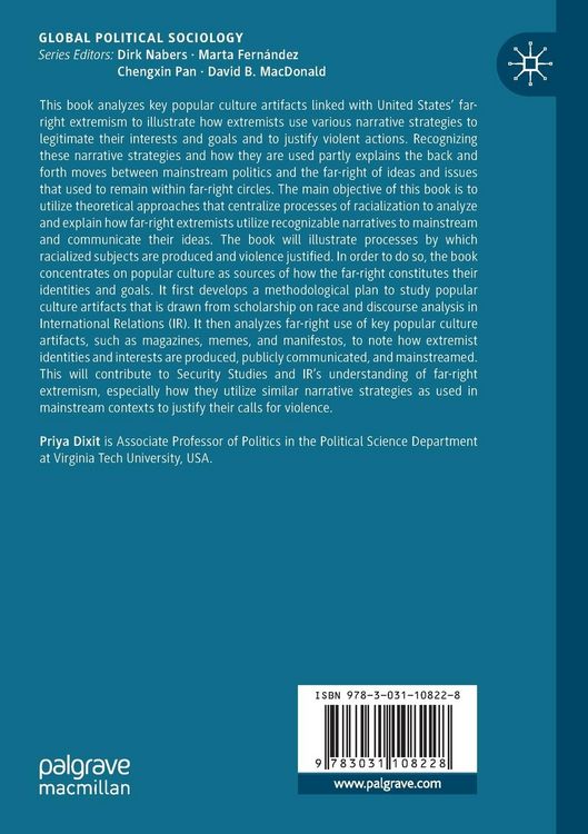 Produktbild: Race, Popular Culture, and Far-right Extremism in the United States