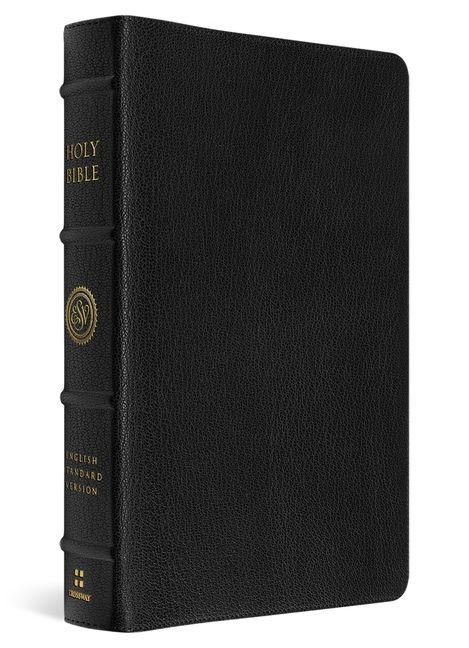 Produktbild: ESV Heirloom Bible, Alpha: Personal Size Edition (Goatskin, Black)