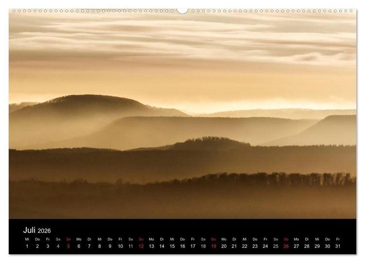 Produktbild: Schwabens Sch&ouml;nheit (Wandkalender 2026 DIN A2 quer), CALVENDO Monatskalender