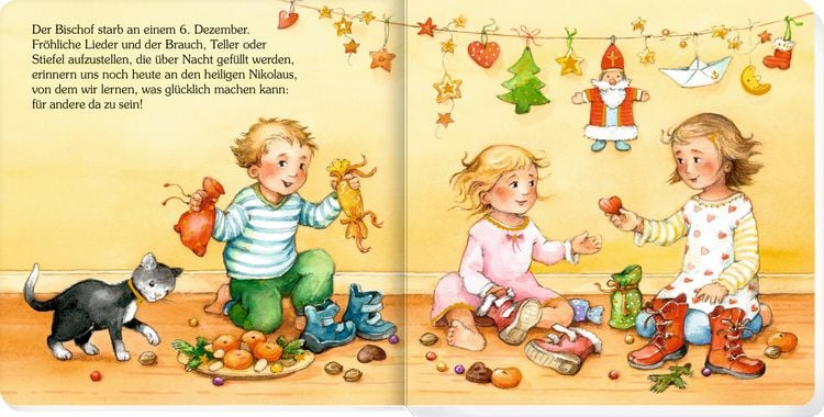 Produktbild: Die Geschichte vom hl. Nikolaus (kl. Himmelsbote)