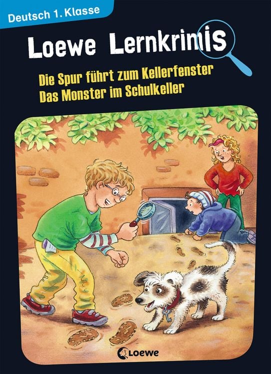Produktbild: Loewe Lernkrimis - Die Spur f&uuml;hrt zum Kellerfenster / Das Monster im Schulkeller