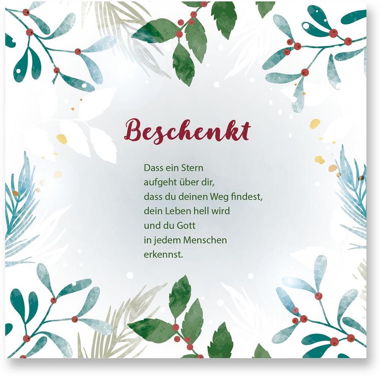 Produktbild: Mit Stille beschenkt