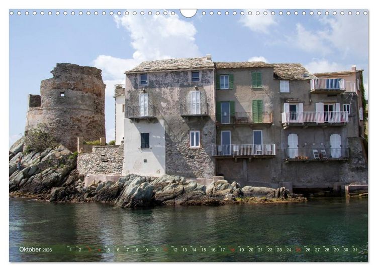 Produktbild: Korsika - Insel der Sch&ouml;nheit (Wandkalender 2026 DIN A3 quer), CALVENDO Monatskalender