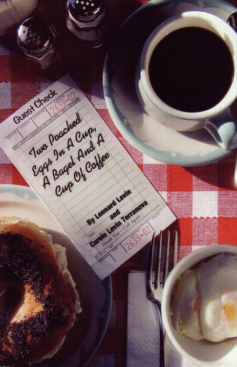 Produktbild: Two Poached Eggs in a Cup, a Bagel and a Cup Of Coffee