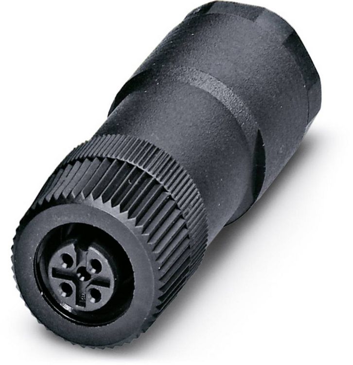 Produktbild: Phoenix Contact 1694596 Sensor-/Aktor-Steckverbinder, unkonfektioniert M12 Buchse, gerade Polzahl Sensoren: 5 1 St.