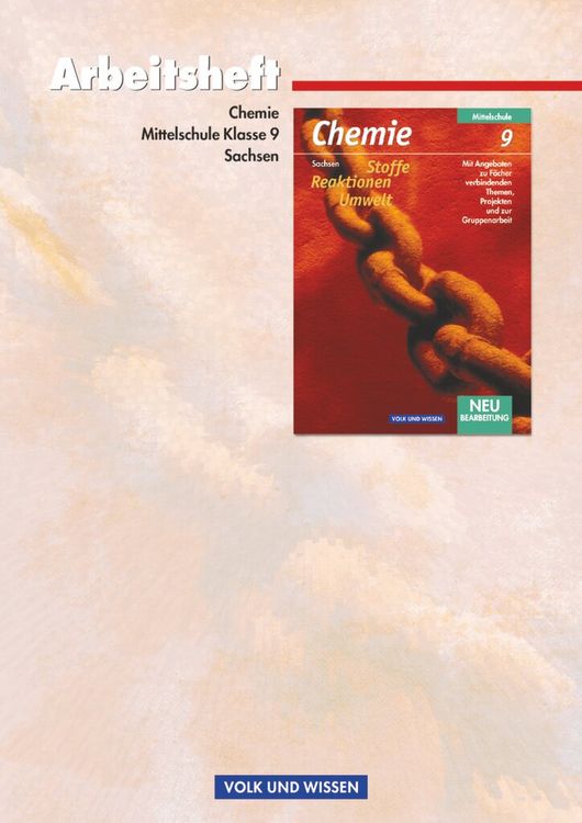 Produktbild: Chemie 9. Schuljahr - Arbeitsheft/MS Sachsen/Neubearb.