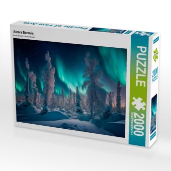 Produktbild: CALVENDO Puzzle Aurora Borealis | 2000 Teile Lege-Gr&ouml;&szlig;e 90x67cm Foto-Puzzle f&uuml;r gl&uuml;ckliche Stunden