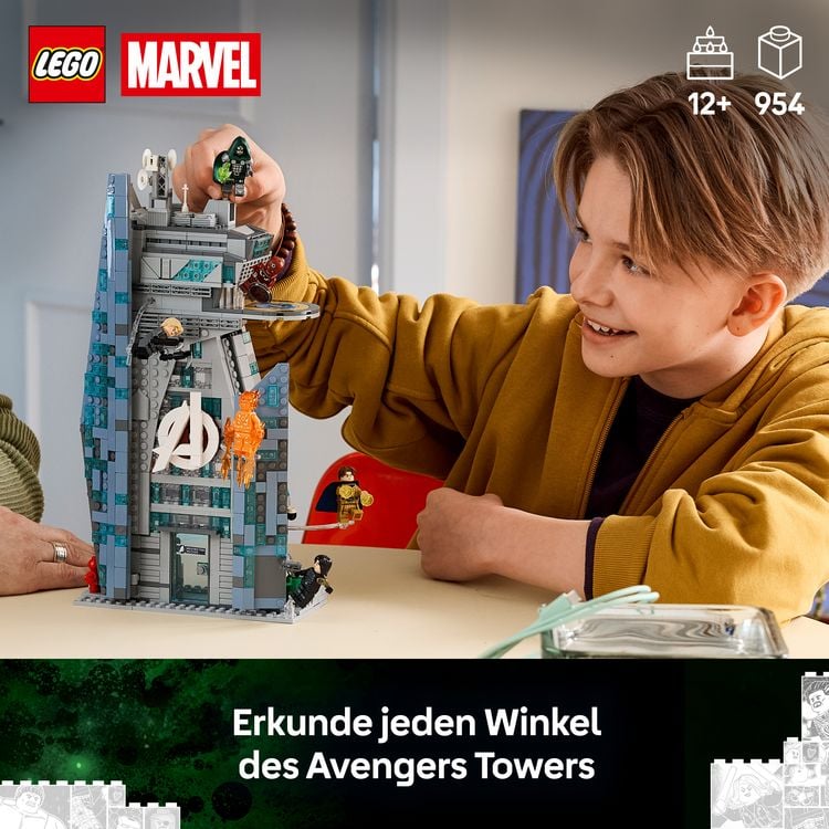Produktbild: LEGO ǀ Marvel Avengers: Doomsday Neuer Avengers Tower Modellbausatz 76352