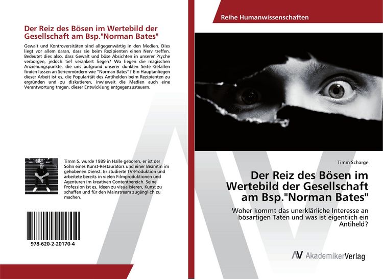 Produktbild: Der Reiz des B&ouml;sen im Wertebild der Gesellschaft am Bsp."Norman Bates"