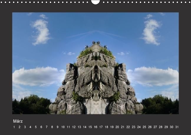 Produktbild: Spiegelwelten - die Externsteine (Wandkalender immerw&auml;hrend DIN A3 quer)