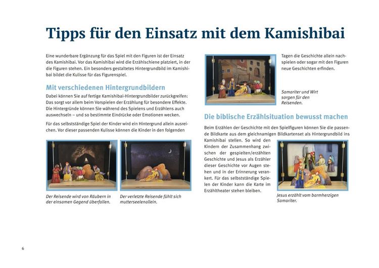 Produktbild: Der barmherzige Samariter. Erz&auml;hlschienen-Figurenset