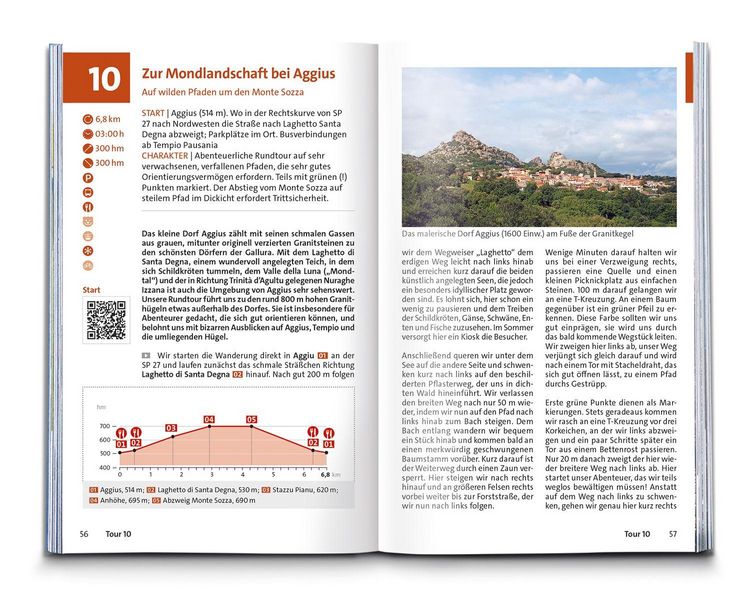Produktbild: KOMPASS Wanderf&uuml;hrer Sardinien, 75 Touren mit Extra-Tourenkarte