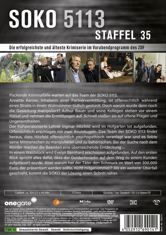 Produktbild: Soko 5113 - Staffel 35 [5 DVDs]