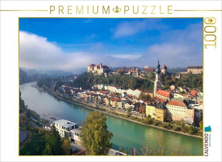Produktbild: CALVENDO Puzzle Panoramablick von &Ouml;sterreich aus gesehen | 1000 Teile Lege-Gr&ouml;&szlig;e 64x48cm Foto-Puzzle f&uuml;r gl&uuml;ckliche Stunden