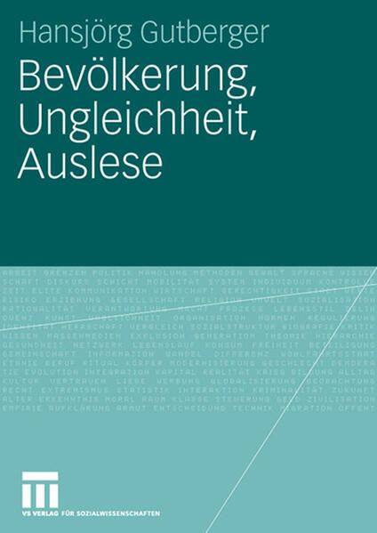 Produktbild: Bev&ouml;lkerung, Ungleichheit, Auslese