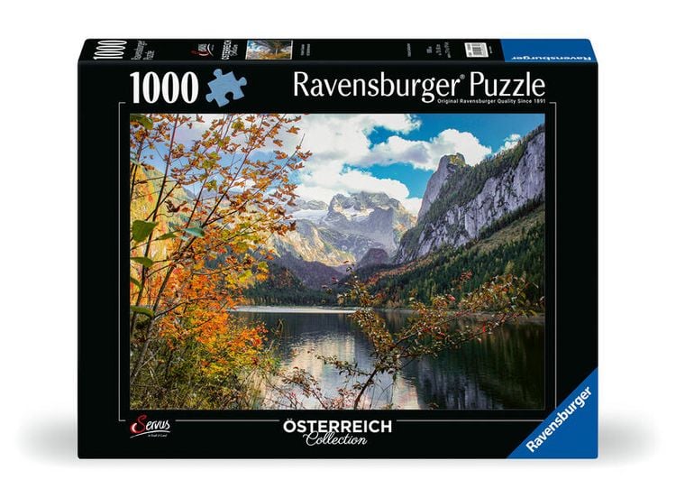 Produktbild: Erwachsenenpuzzle 1000 Teile - Vorderer Gosausee mit Dachsteinmassiv