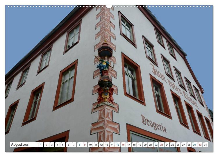 Produktbild: Fulda - die Barockstadt (hochwertiger Premium Wandkalender 2026 DIN A2 quer), Kunstdruck in Hochglanz
