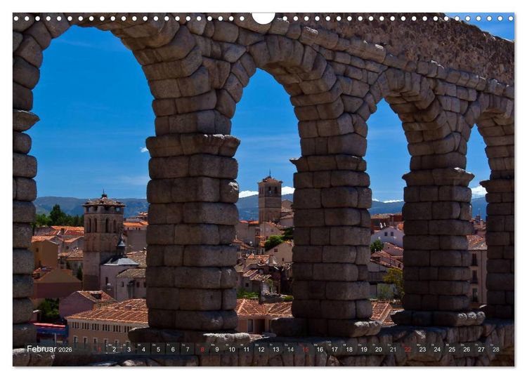 Produktbild: Ausflugziele um Madrid (Wandkalender 2026 DIN A3 quer), CALVENDO Monatskalender