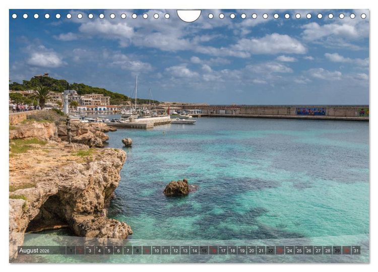 Produktbild: Im Osten von Mallorca (Wandkalender 2026 DIN A4 quer), CALVENDO Monatskalender