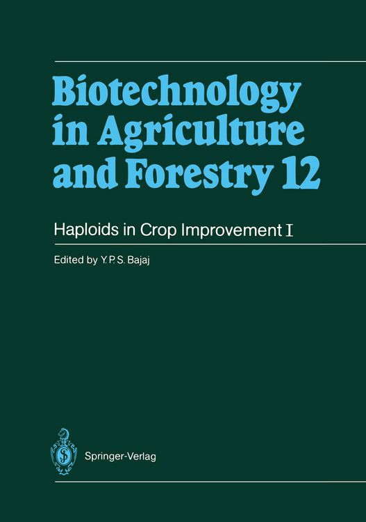 Produktbild: Haploids in Crop Improvement I
