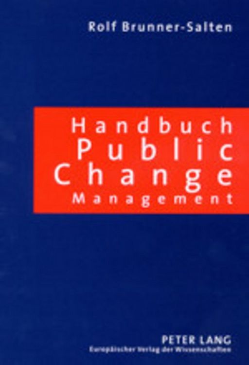 Produktbild: Handbuch Public Change Management