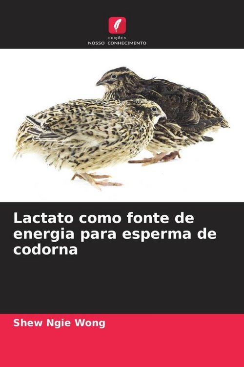 Produktbild: Lactato como fonte de energia para esperma de codorna