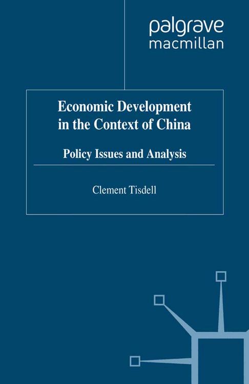 Produktbild: Economic Development in the Context of China