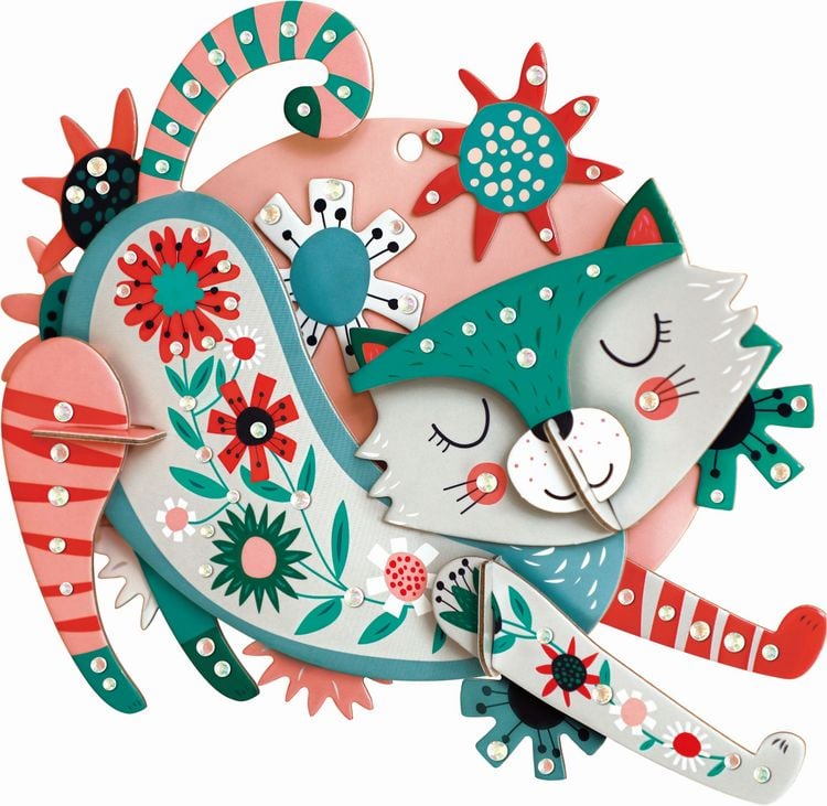 Produktbild: AVENIR - 3D Dekoration Katze