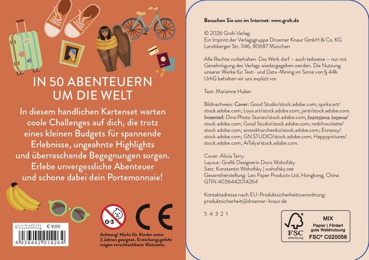 Produktbild: Reiseabenteuer - Low Budget