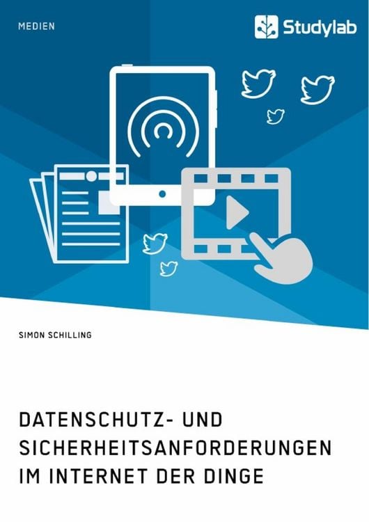 Produktbild: Datenschutz- und Sicherheitsanforderungen im Internet der Dinge
