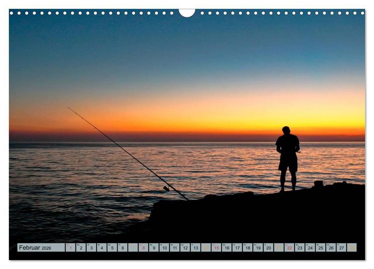 Produktbild: Angeln - meine Leidenschaft (Wandkalender 2026 DIN A3 quer), CALVENDO Monatskalender